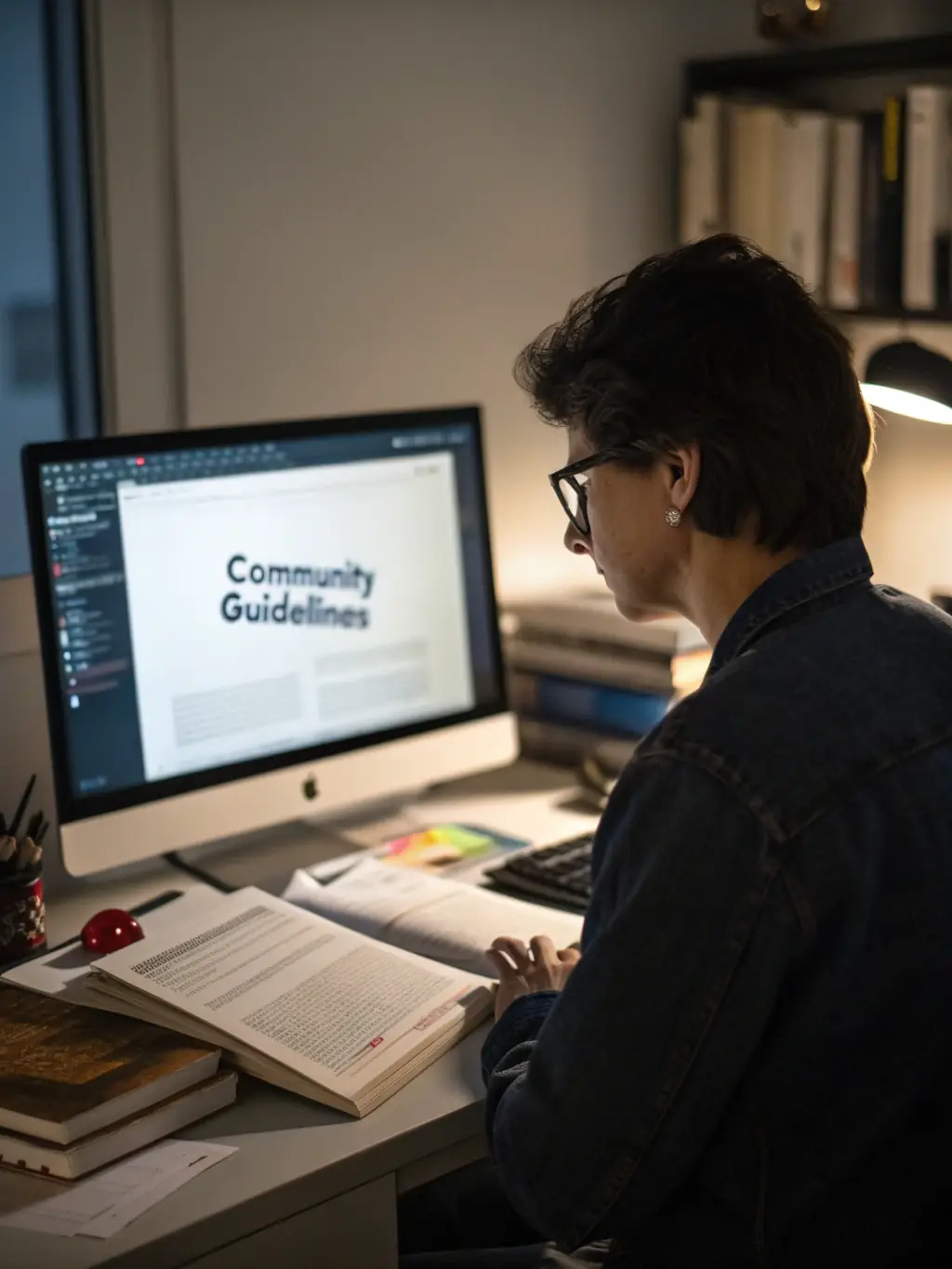 A student accessing a comprehensive online resource library, filled with tutorials, templates, and support materials, emphasizing the availability of extensive learning resources.